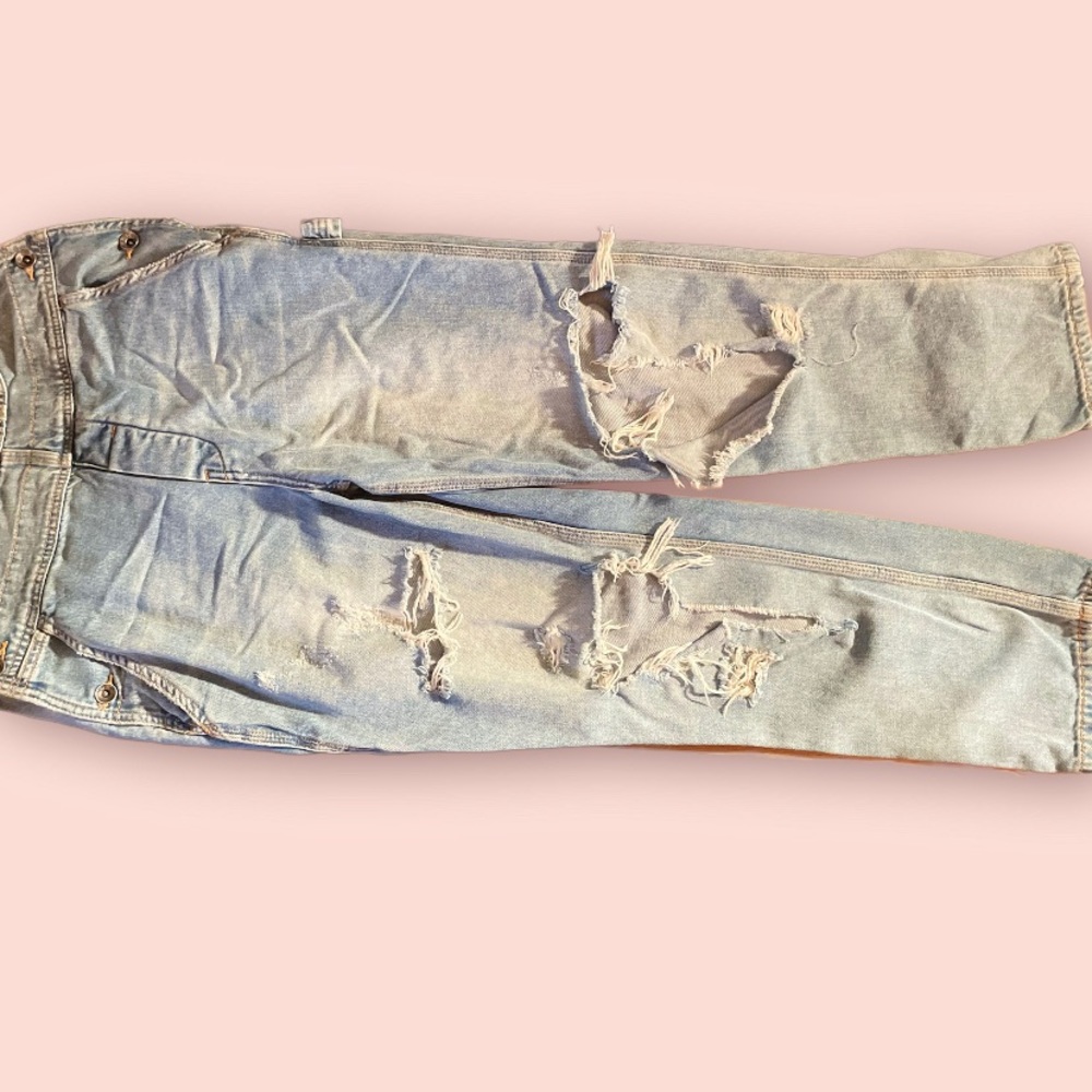 Urban Outfitters BDG Ryder Distressed Boyfriend Fit Overalls XS - Picture 5 of 7